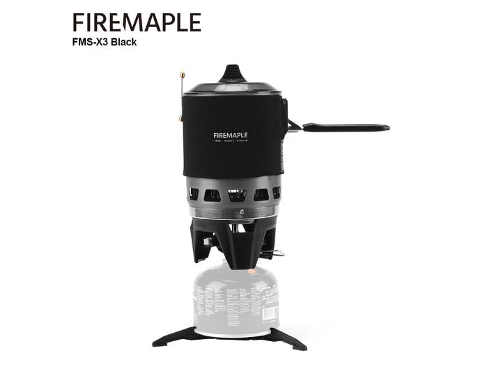 Fire Maple FMS-X3 Cuisson Système Camping Brûleurs À Gaz En Plein Air Solo Sac À Dos Coupe-Vent Cuisinière À Gaz 2200W 0.8L Avec Piezo VILLE