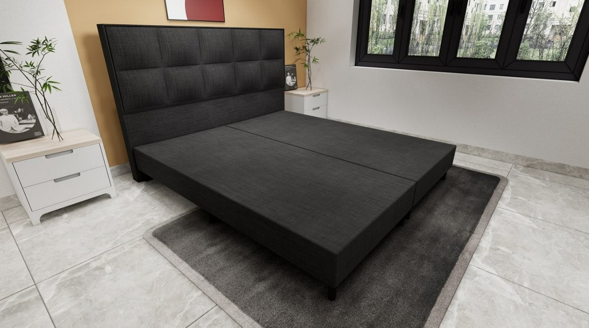 Nessa Rosanna Boxspring Zwart 180x200 cm