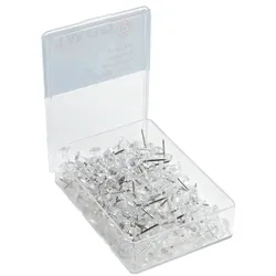 GOWI Office 100er Pack Pinnnadeln transparent transparent