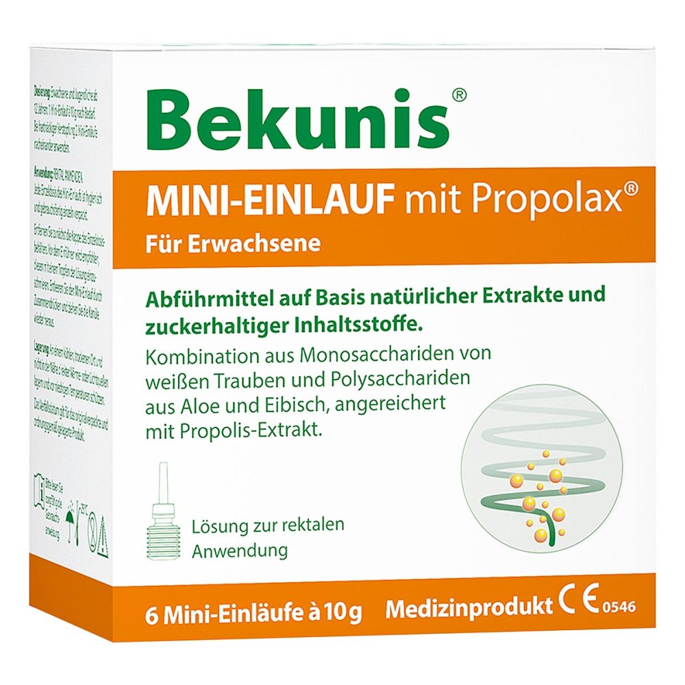 Hansa Naturheilmittel GmbH Bekunis Mini-Einlauf Mit Propolax Klistiere 19658127