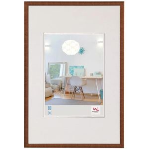 walther-design Bilderrahmen New Lifestyle KV040J, 30 x 40 cm, Echtglas, Kunststoffrahmen, bronze
