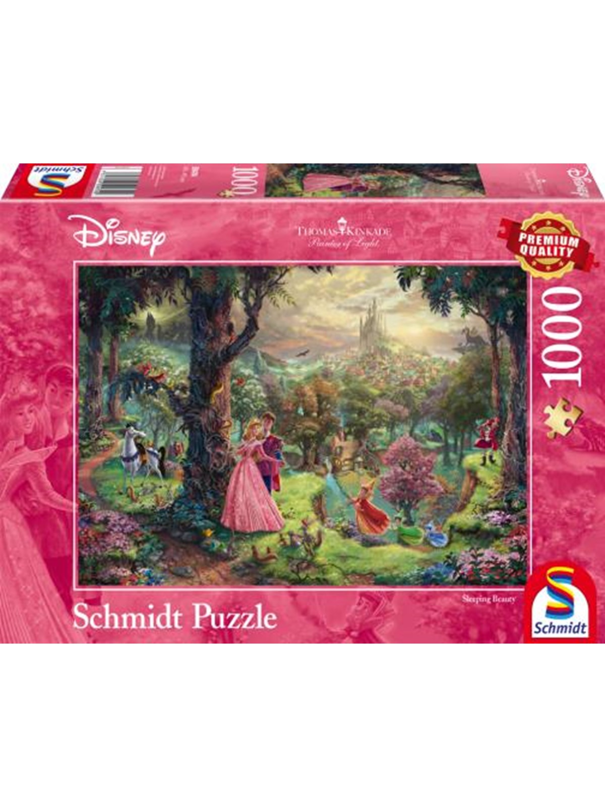 Schmidt Puzzle - Thomas Kinkade: Disney Sleeping Beauty (1000)