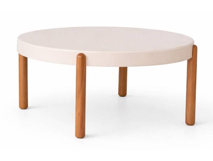 JVmoebel Couchtisch Stilvoller Runder Couchtisch Wohnzimmertische Designer Tischplatte, Made in Europa