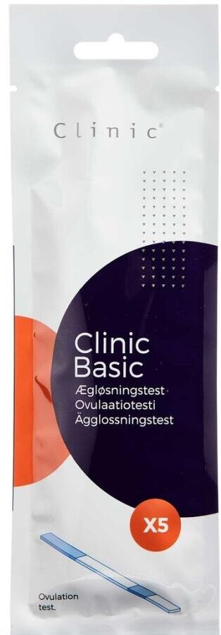 Clinic Basic Ægløsningstest Medicinsk udstyr 5 stk