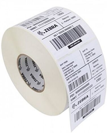 Zebra PolyPro 4000D 3003347 etiqueta de papel blanca 50,8x25,4mm