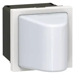 Legrand 078561 Info-Lichtsignal mit Abdeckung. weiß 12/24VAC/DC 2-modulig Mosaic