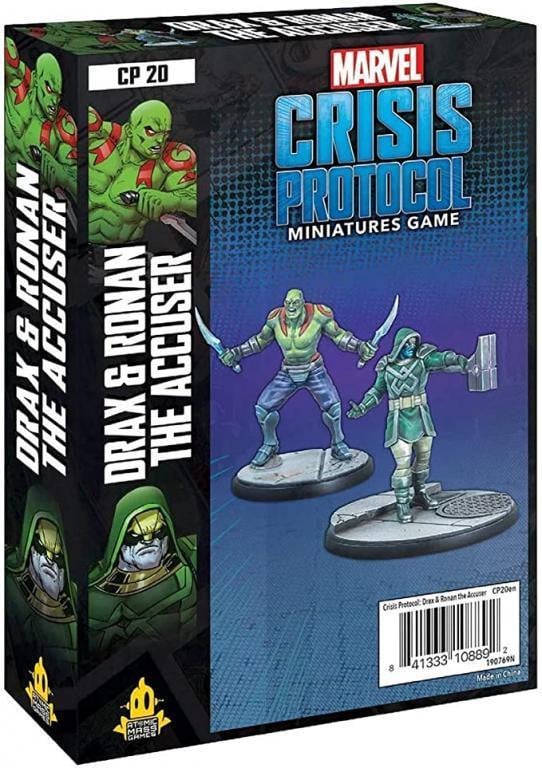 Atomic Mass Games Marvel Crisis Protocol Character Pack Drax en Ronan de Aanklager