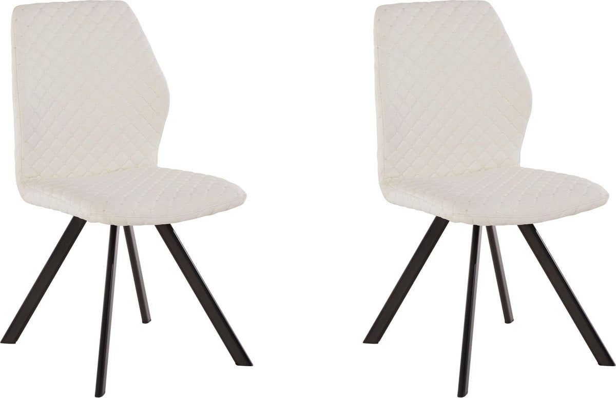 Isobel-Stoel 2-pack voor de eetkamer