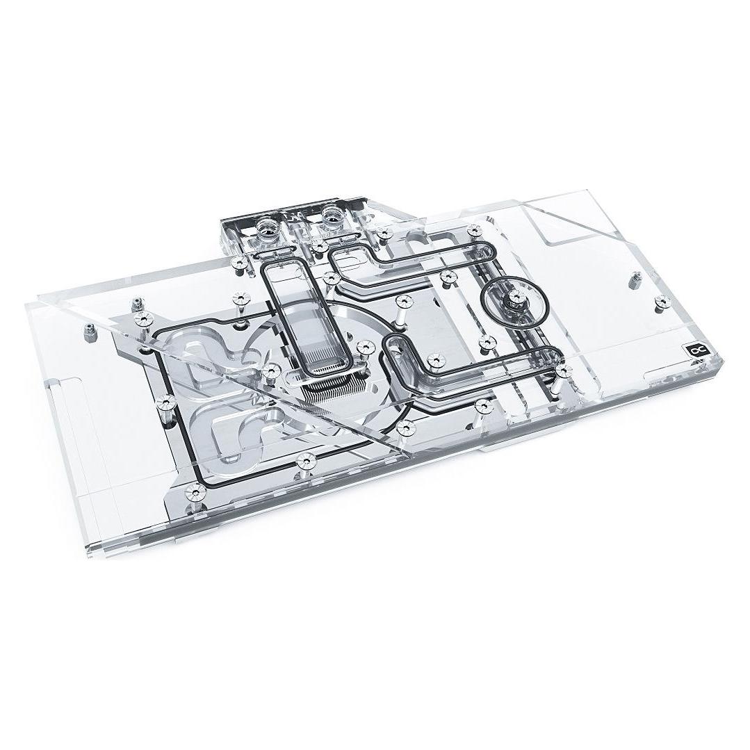Alphacool Eisblock Aurora Acryl GPX-A Radeon RX 6800/6800XT Gaming X Trio mit Backplate (11949)
