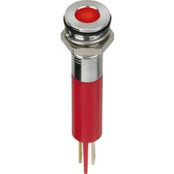 APEM Q8F1CXXR24E LED-Signalleuchte Rot Flush 8 mcd