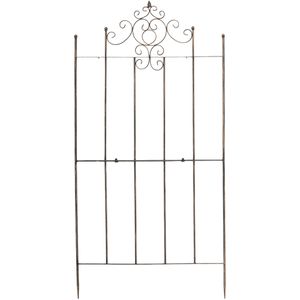 CLP Rankgitter Paula, bronze, zum Stecken, aus Metall, rechteckig, 86 x 170 cm