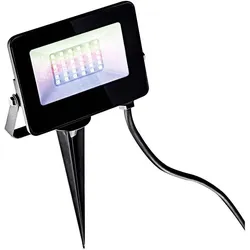 Heitronic, Gartenbeleuchtung, Aussenstrahler KINGSTON Fluchtlichtstrahler LED 15W, R/CCT (1250 lm, IP44)