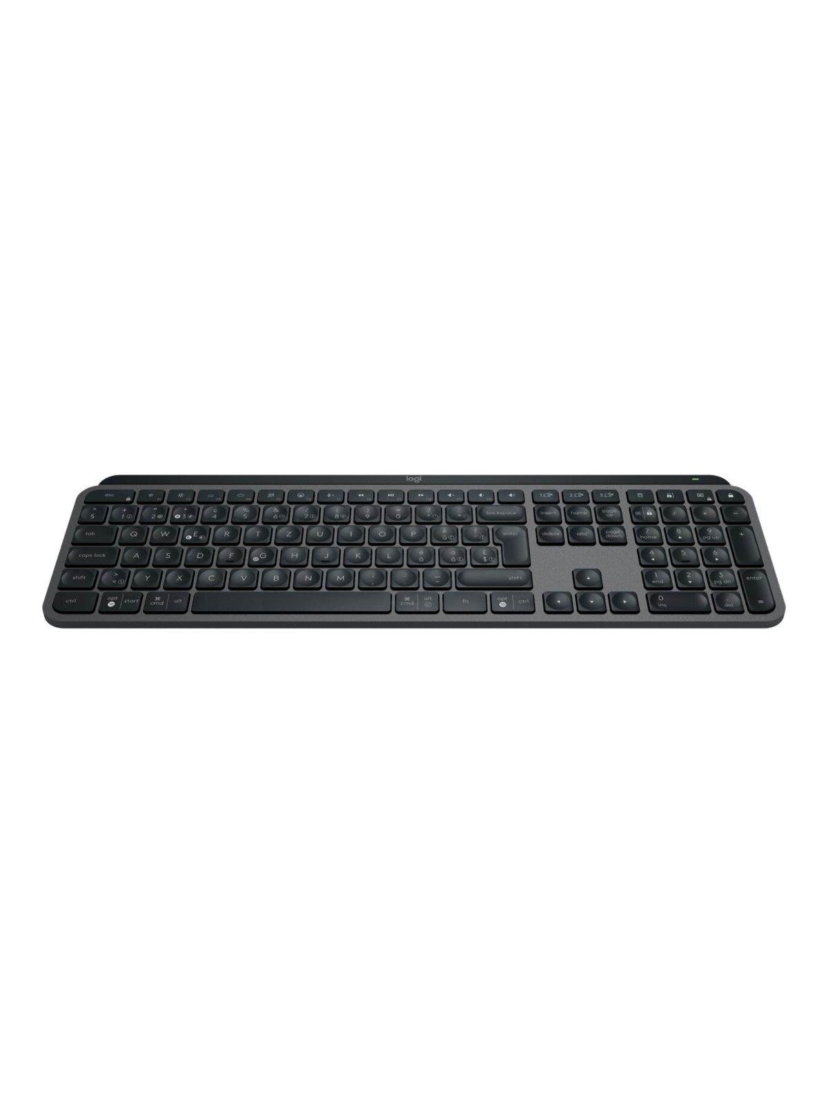 Logitech MX Keys S Graphite - International English - Tastatur - Englisch (US) - Grau