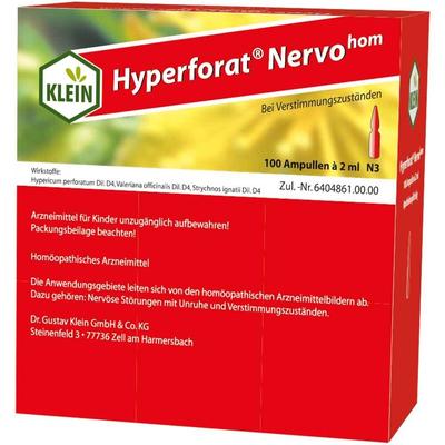 Hyperforat Nervohom Injektionslösung 100x2 ml