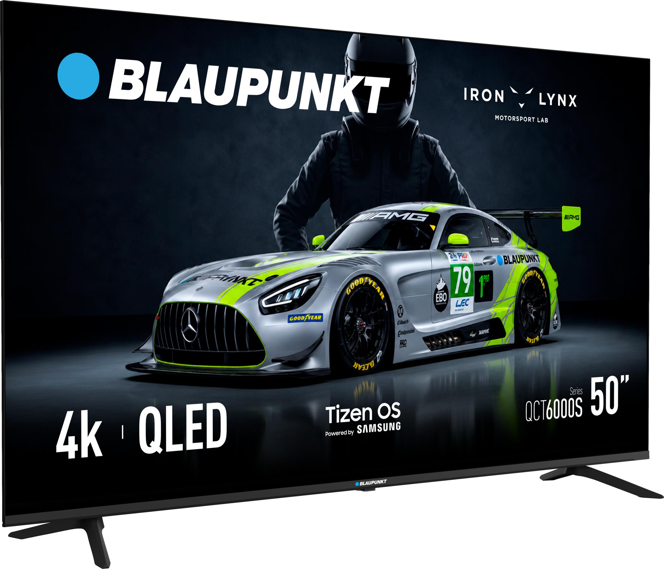 BLAUPUNKT 50QCT6000S 50-Zoll-Fernseher QLED UHD/4K Smart TV mit Tizen HDR Wi-Fi und Bluetooth