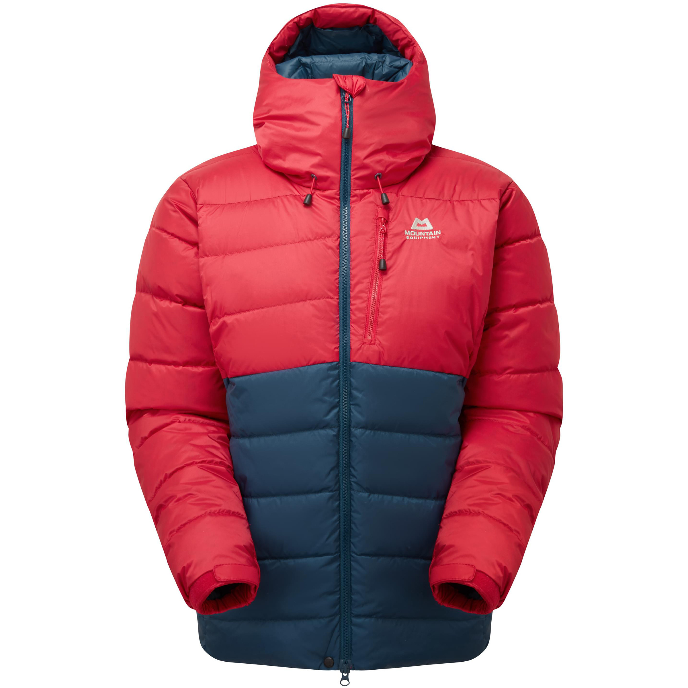 Mountain Equipment Paiyu Damen Isolationsjacke rot Größe XL Trekking Wasserabweisend Wasserabweisend