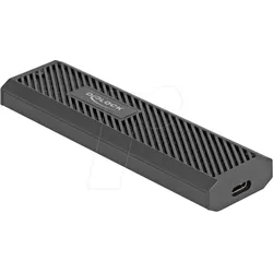 DELOCK 42031 - Externes M.2 SSD Combo Gehäuse, USB 20 Gb/s