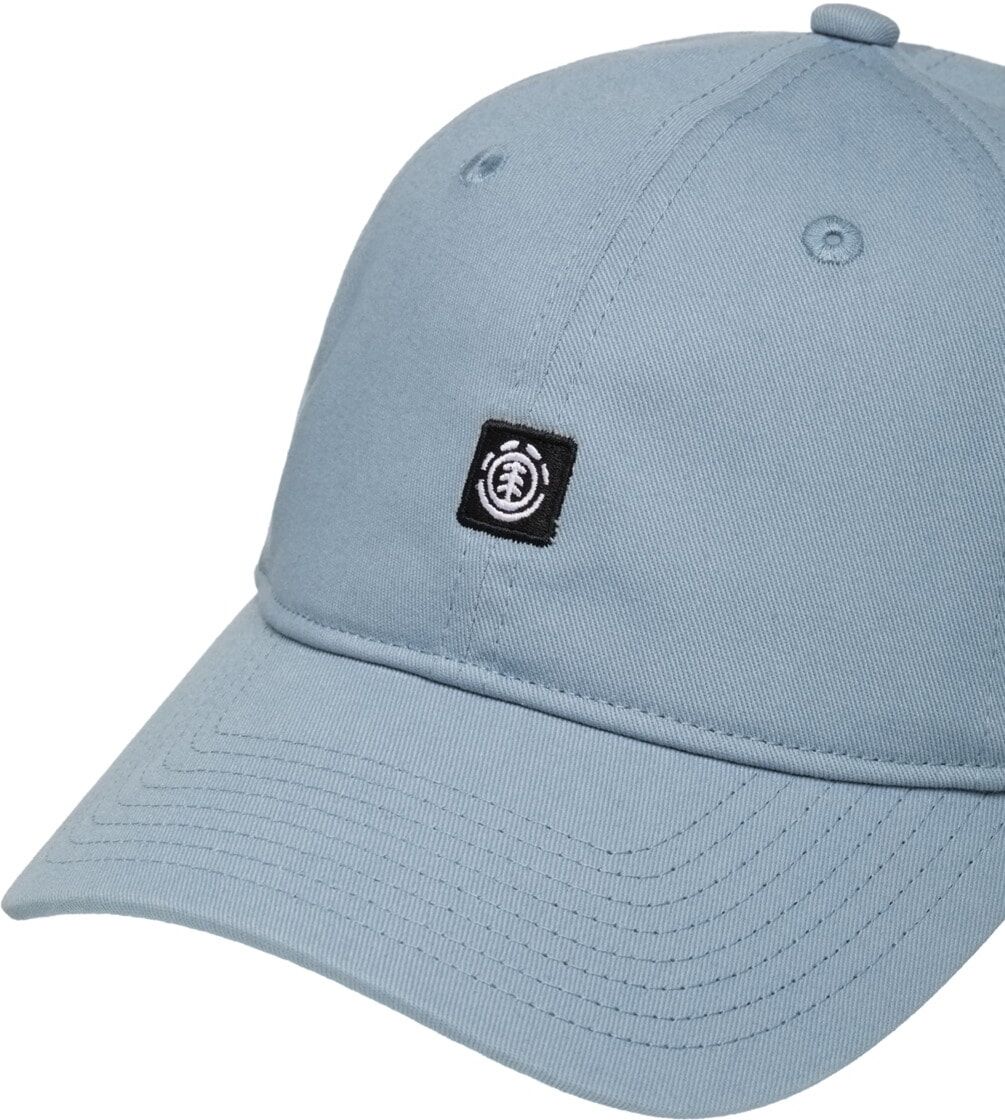Fitted Cap ELEMENT "Icon Dad Twill", Herren, blau (faded denim), Obermaterial: 100% Baumwolle., Caps Fitted Cap