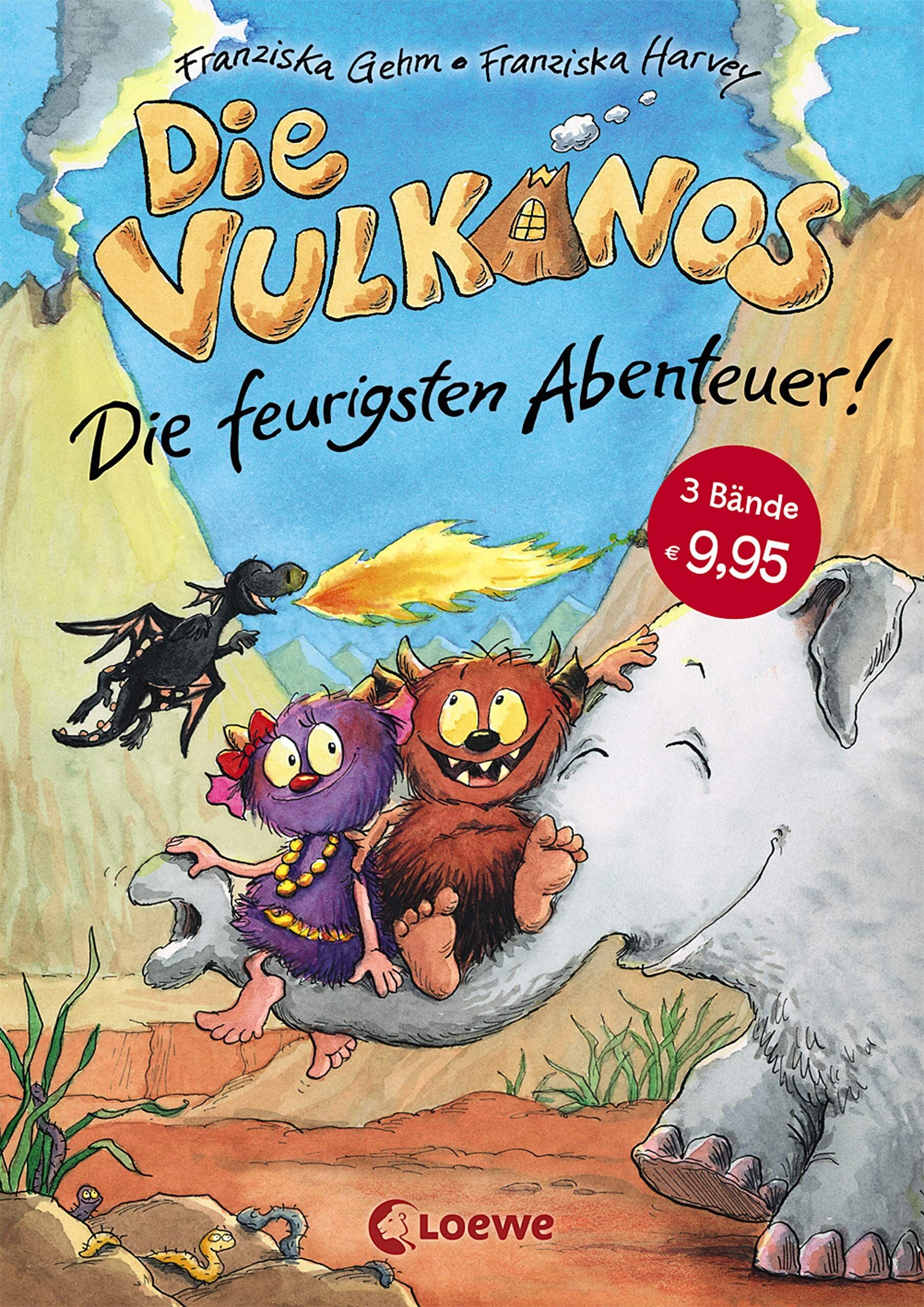 Franziska Gehm - Die Vulkanos - Die feurigsten Abenteuer - Preis vom 09.10.2026 07:28:09 h