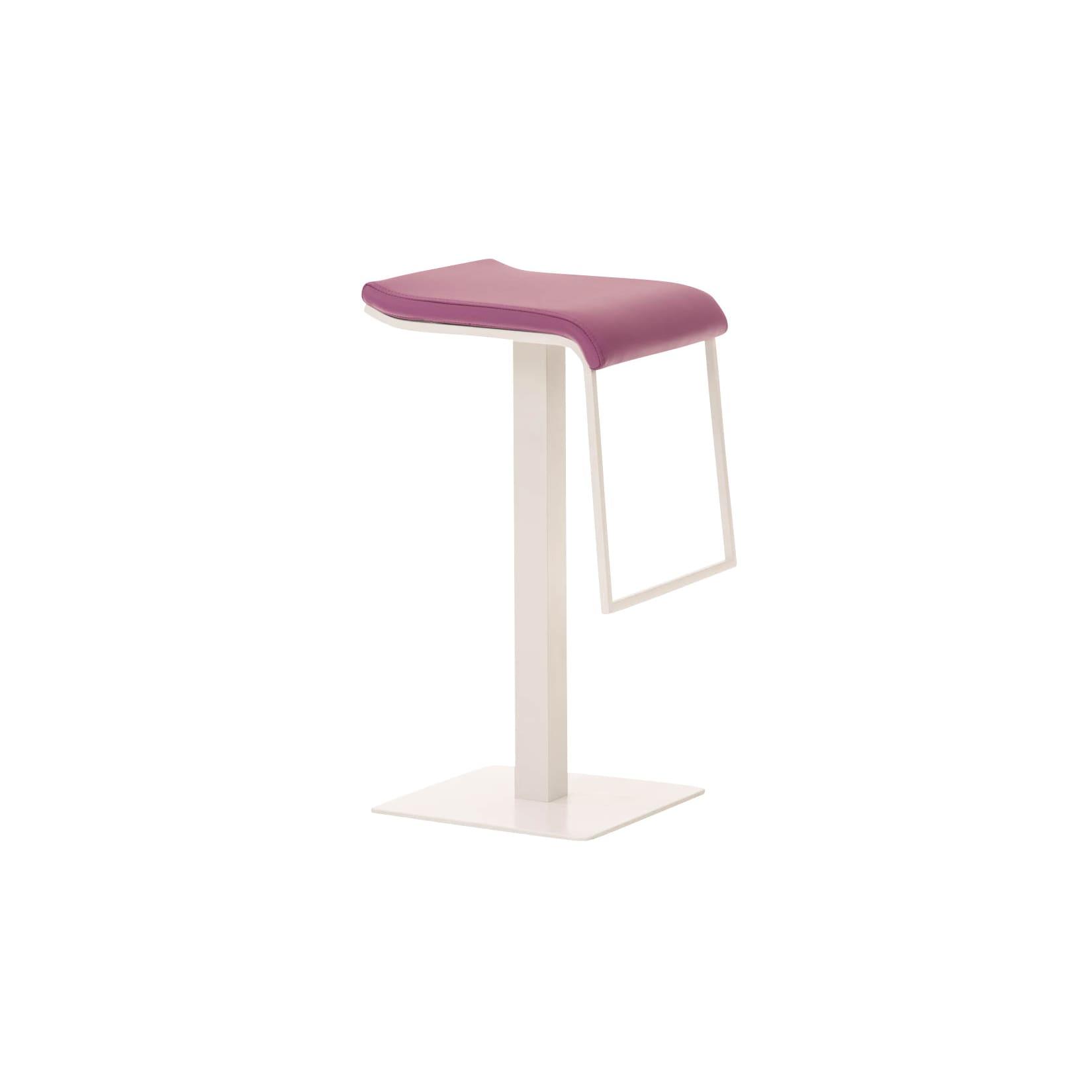 CLP Barhocker Lameng Kunstleder W78 - Farbe: lila