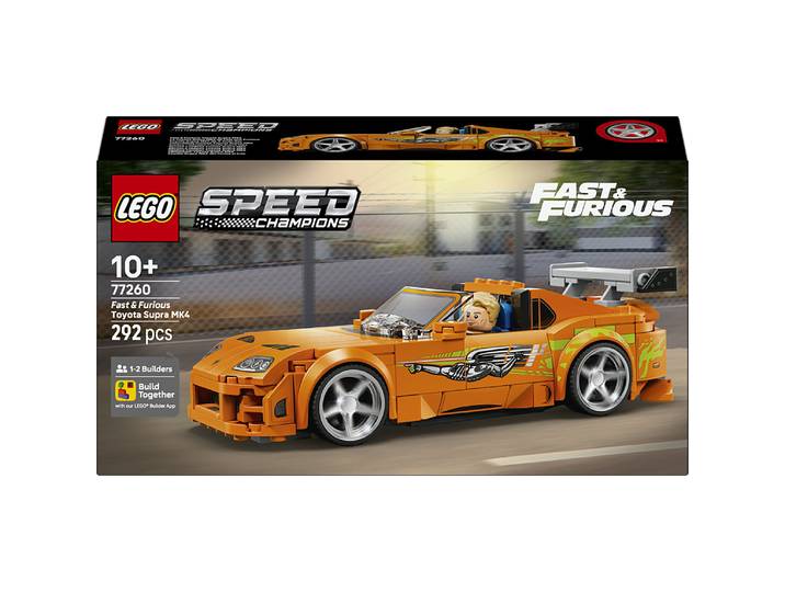 LEGO® Speed Champions - La Toyota Supra MK4 de Fast and Furious - Jouet Voiture - 77260