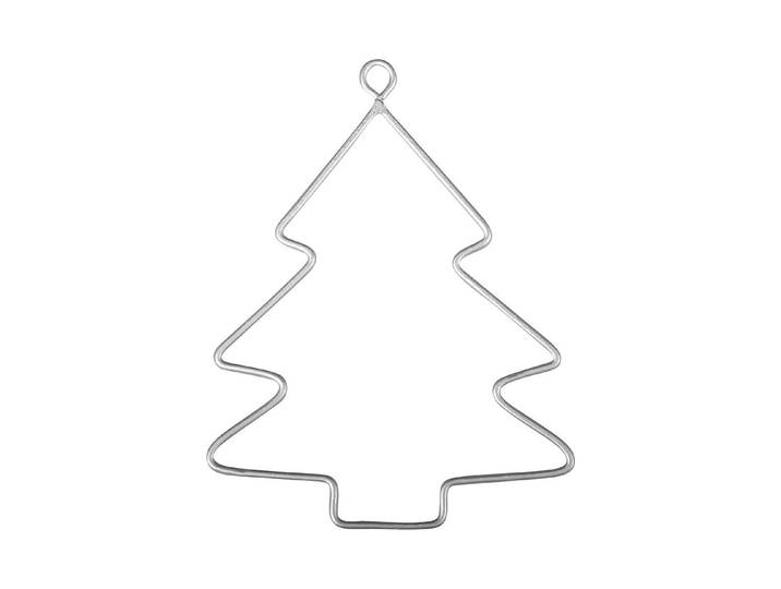 Rayher Draht-Baum 6 × 7.5 cm 3 Stück
