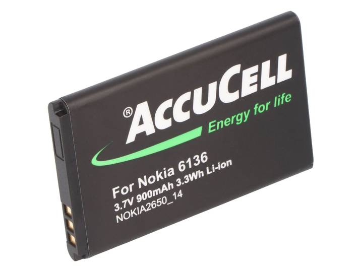 AccuCell BL-4C - Accu geschikt voor Nokia 5100 - Lithium-polymeer batterij
