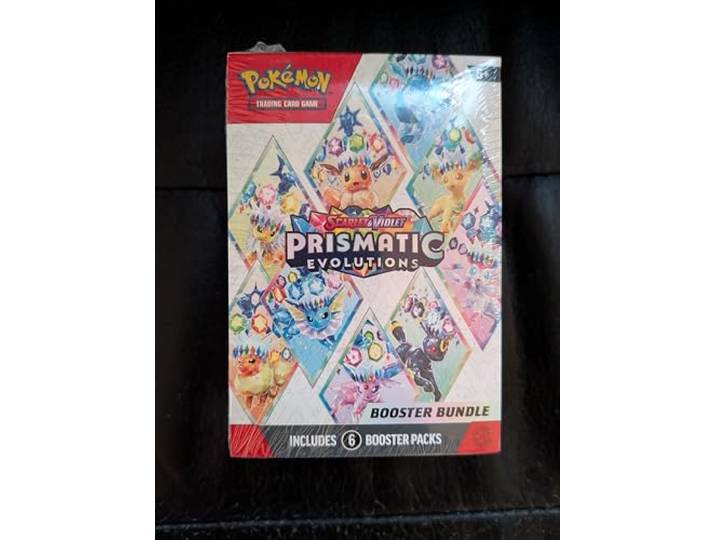 Pokémon TCG: Scarlet & Violet SV08.5 - Prismatic Evolutions Booster Bundle (6 Packs) - EN