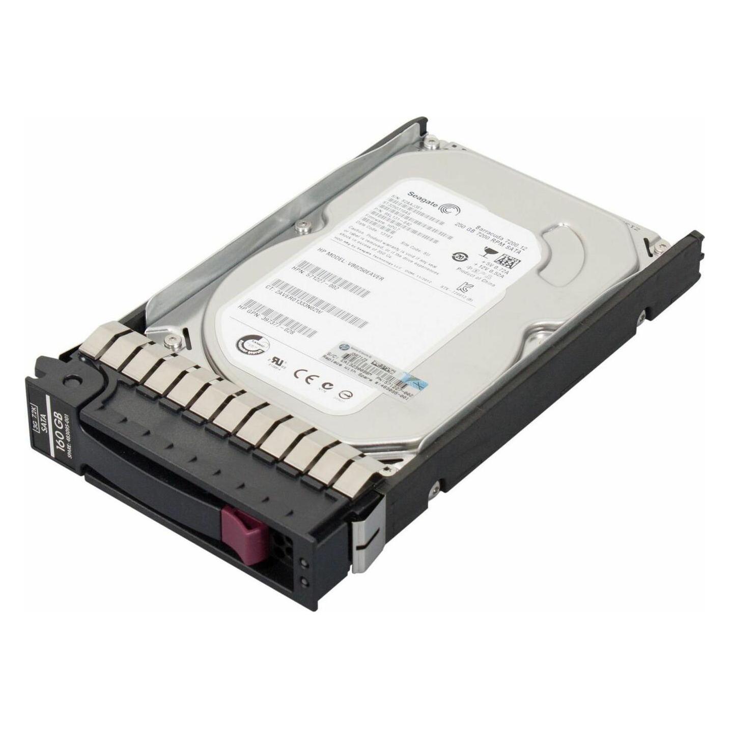 HPE 160GB Harddisk, 7.2K, 3.5", SATA (0.16 TB, 3.5") (483095-001)