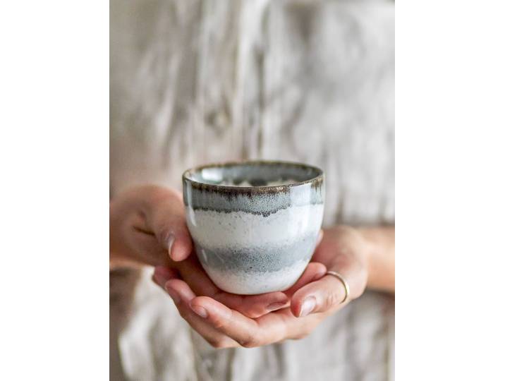 Tasse Typ H 4er-Set Ø 7cm Grau