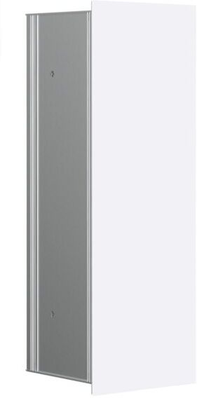 Emco asis 2.0 Unterputz-Abfallsammler-Modul 975328401 170x497mm, mit Glasfront, Glasfront, weiß matt