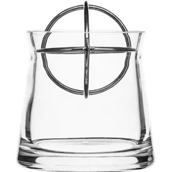 Sphere Vase S silberfarben