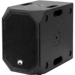 Omnitronic Bob-10A (Aktiv, 3x 300 W), PA Lautsprecher, Schwarz