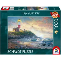 Schmidt Spiele Thomas Kinkade Leuchtturm der Hoffnung Puzzle 1000 Teile