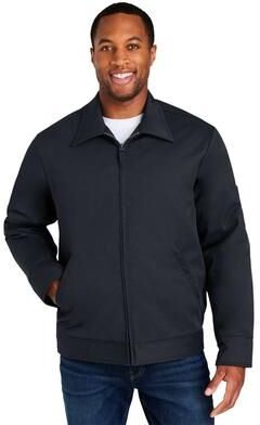 Harriton M721 ClimaBloc Station Jacket in Dark Charcoal size XL   Polyester Blend