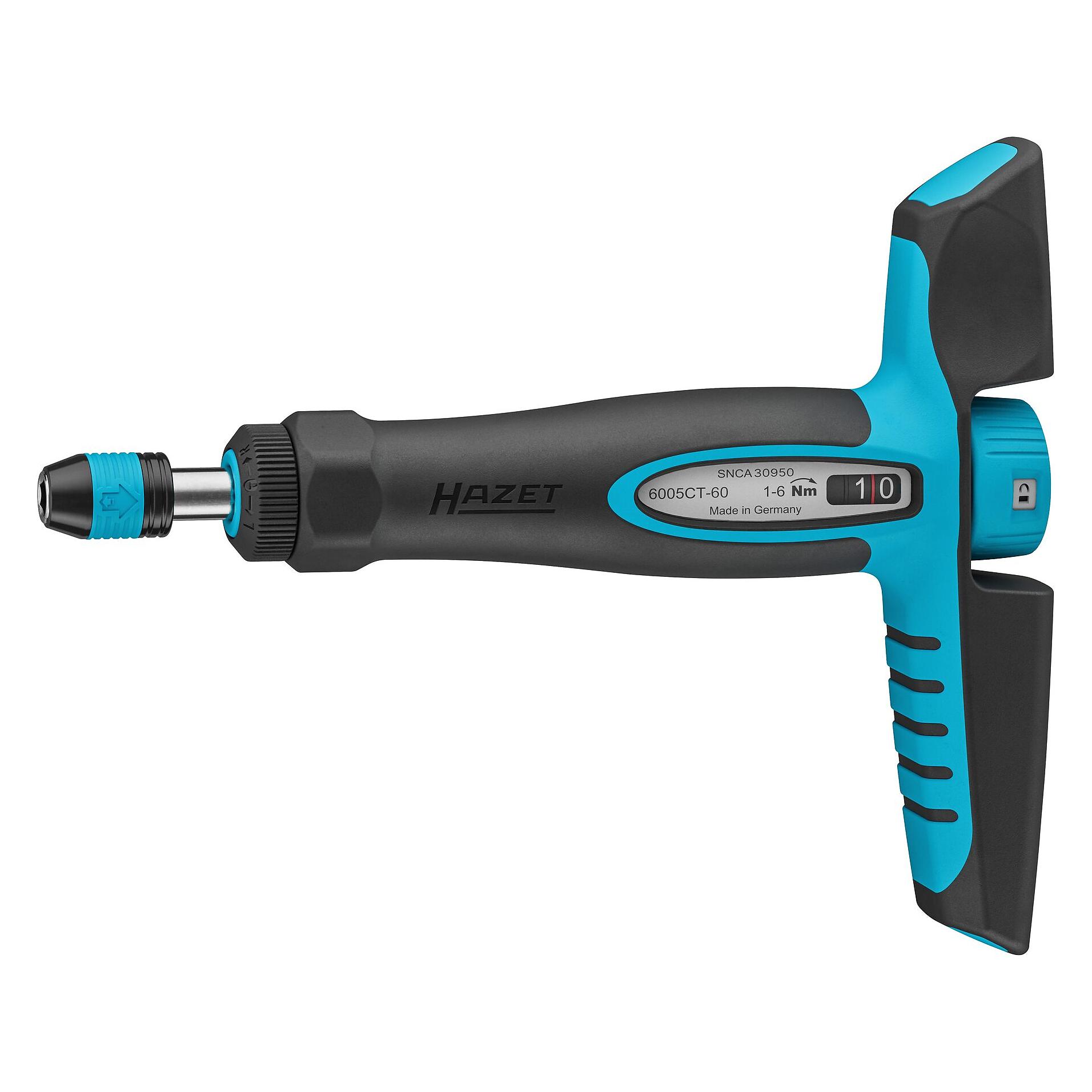 Hazet Drehmoment-Schraubenzieher 6005CT-60 (1/4", 1 - 6 Nm) (6005CT-60)