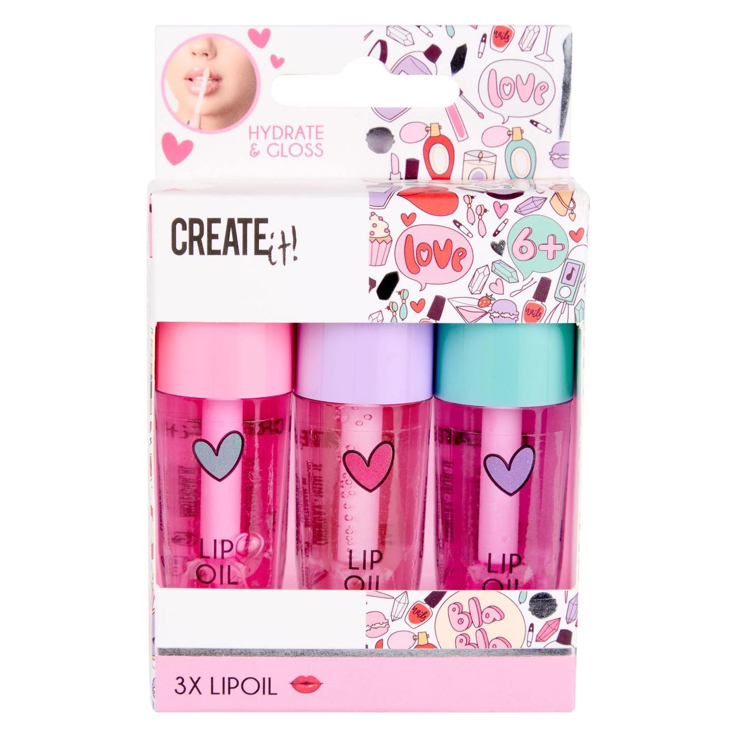 Canenco Create it! - 3er Set Lippenöl (84577)