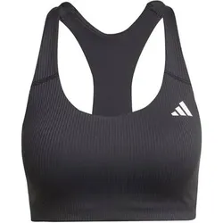 ADIDAS Damen BH Powerimpact Rib Medium Support Training, Größe M/AB in Schwarz Schwarz