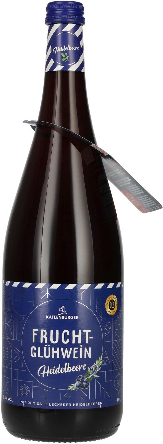 Katlenburger Glühwein Heidelbeere 8,5% Vol. 1l
