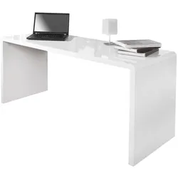 riess-ambiente Schreibtisch FAST TRADE - 160cm weiß Hochglanz Computertisch