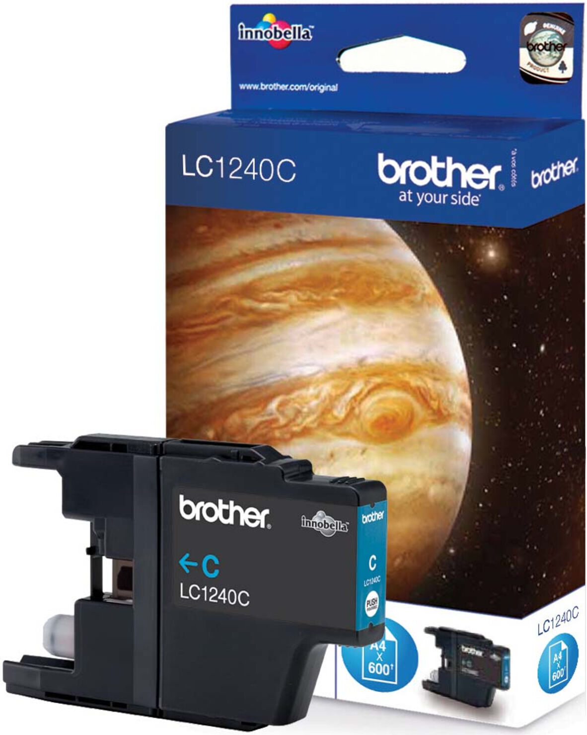 Brother Tintenpatrone LC-1240C cyan (LC1240C)