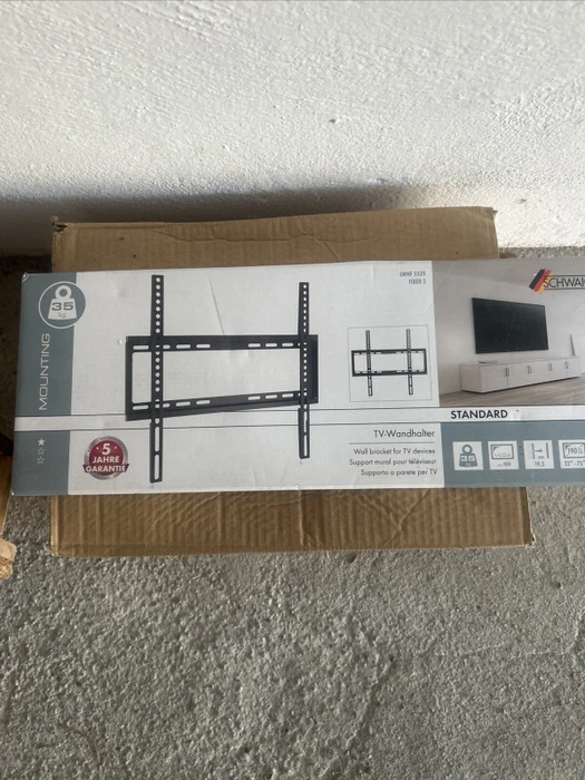 Schwaiger TV Wandhalter, 32"-55",Fixed 2 max. 35 kg schwarz