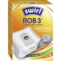 Swirl ROB 3 EcoPor Staubsaugerbehälter 4 St. 4006508225453