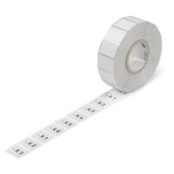WAGO 210-850 210-850 Etiketten für Thermotransferdrucker Beschriftungsfläche: 26 x 18 mm Silber Anzahl Markierer: 1000 1000 St.