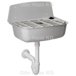 Haas Ausgussbecken Lisa Universal | 525×345×365 mm | Rost & Siphon