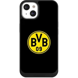 Nivocase Handyhülle für Apple iPhone 13 Hülle NIVOpure Case Schwarz BVB Borussia Dortmund Logo (Apple iPhone 13), Smartphone Hülle, Schwarz