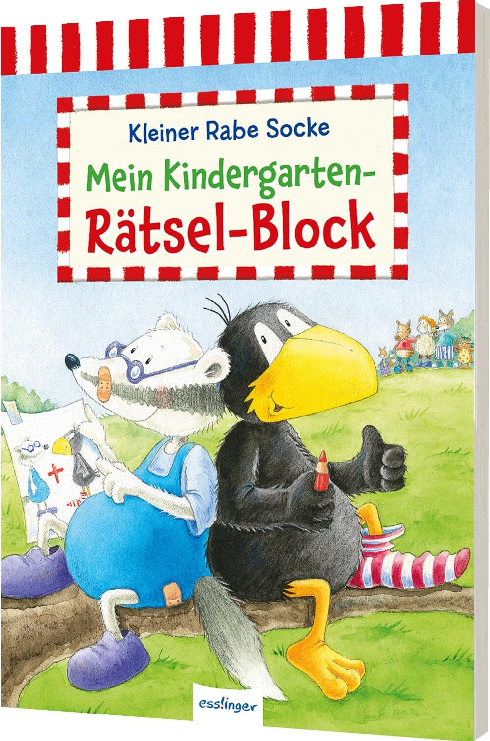 Der kleine Rabe Socke: Mein Kindergarten-Rätsel-Block: Rätseln, Vergleichen, logisches Denken lernen ab 4 - Preis vom 10.10.2026 11:48:34 h