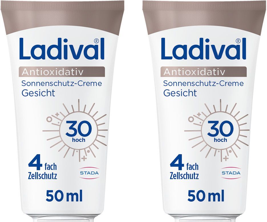 Ladival Antioxidativ Creme Gesicht LSF 30 x2 2x50 ml