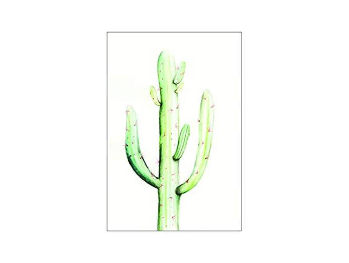 Komar Wandbild Saguaro Watercolor Poster, Bild, Wohnzimmer, Schlafzimmer, Dekoration, Kunstdruck ohne Rahmen P070B-30x40 Größe: 30 x 40 cm (Breite x Höhe)