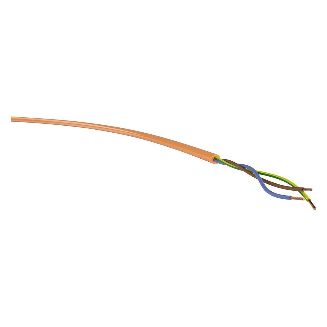No Name VER H05BQ-F 3G 1 Ri.100 Energieleitung H05BQ-F 3 G 1 mm² Orange 100 m (100 m) (VER H05BQ-F 3G 1 Ri.100)